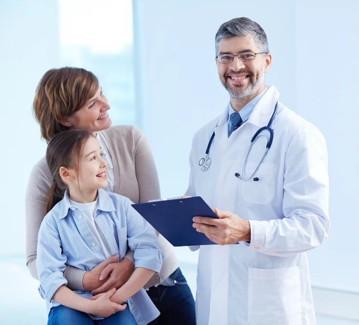 happy-doctor-holding-clipboard-with-patients-_1_